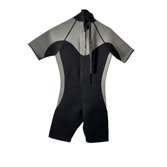 Adult HydroPro 3.0 Wetsuit Gray Black Neoprene Scuba Surfing Diving Size S - Picture 5 of 5